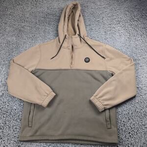 Coronado Brewing Company Hoodie Adult Extra Large Green Brown 1/4 Zip IPA Beer